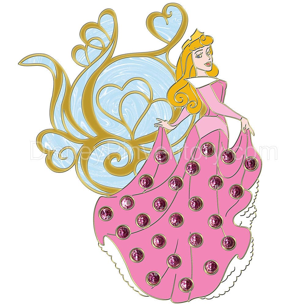 Jumbo Pavé Princess Aurora - Pin 8002
