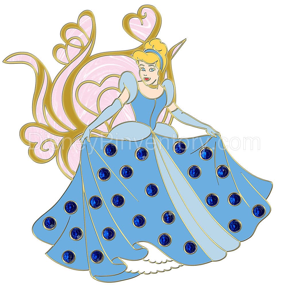 Jumbo Pavé Princess Cinderella - Pin 8003