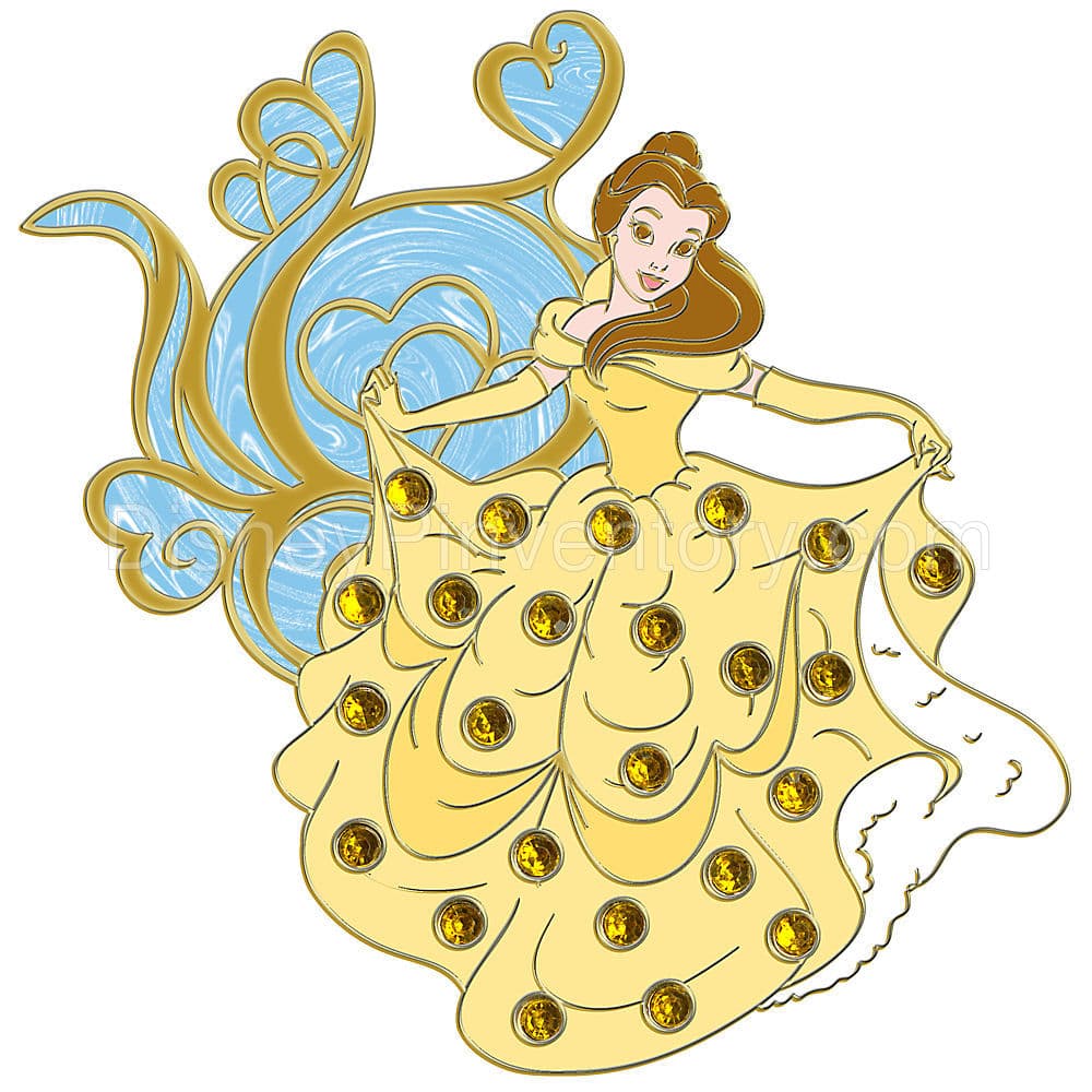 Jumbo Pavé Princess Belle - Pin 8004