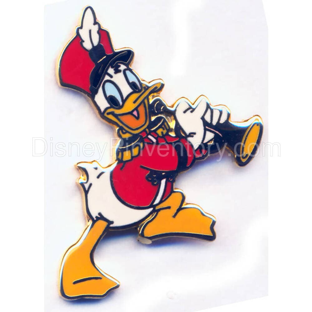 Marching Band - Donald Duck Playing Trumpet Pin - Pin 641