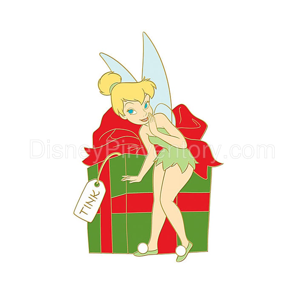 3-Pc. Holiday Magic Tinker Bell Pin Set - Gift Box Pin - Pin 6928
