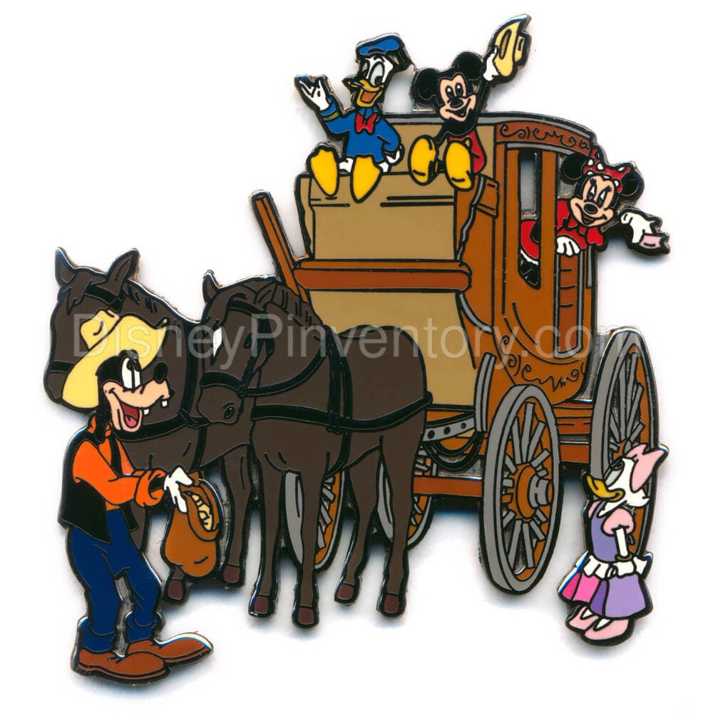 FAB 6 Stagecoach Pin Set - Stage Coach Pin - Pin 698