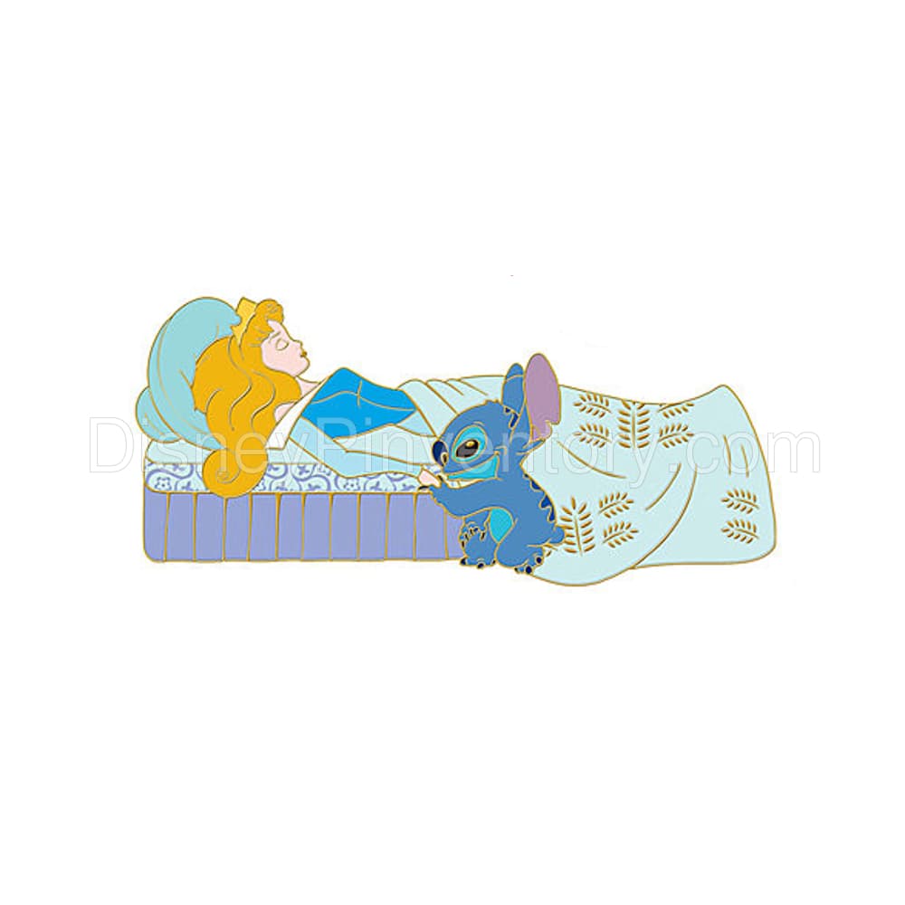 6-Pc. Be My Valentine Stitch Pin Set - Sleeping Beauty & Stitch Pin - Pin 7211