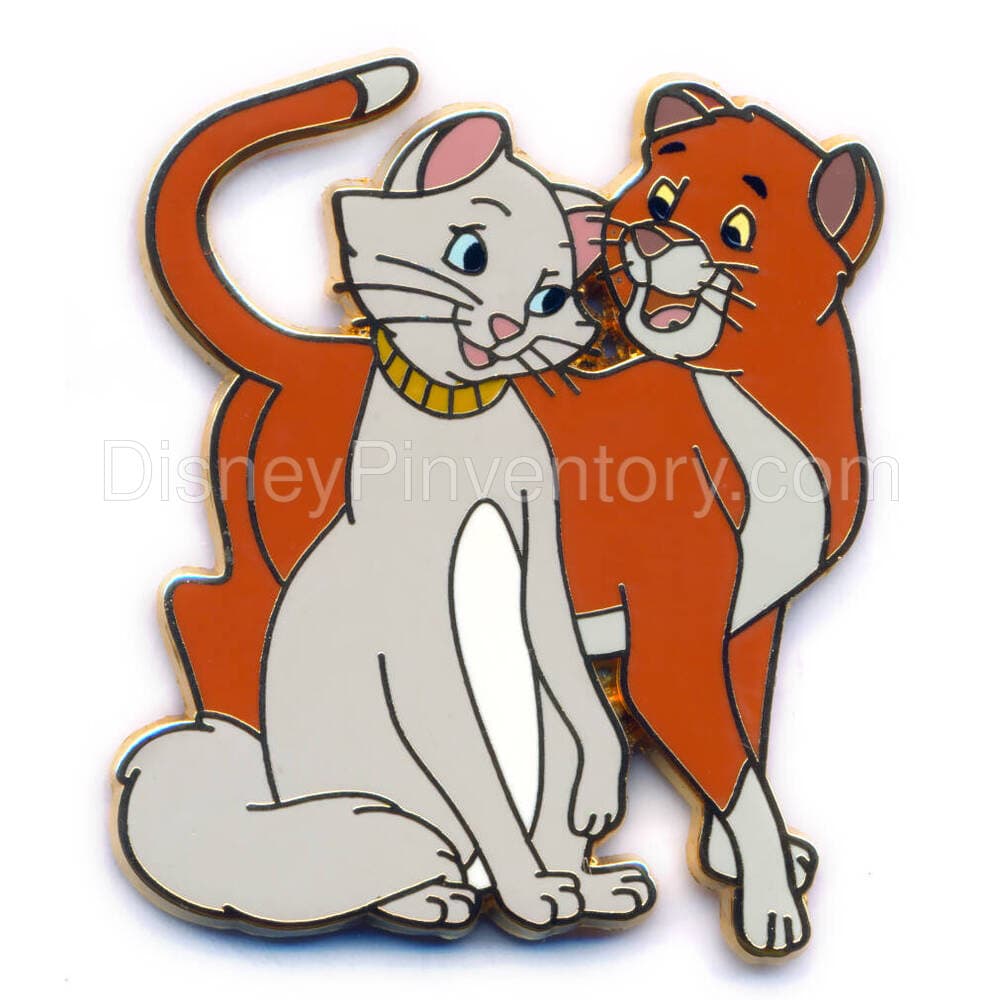 Accessory - Booster Collection - The Aristocats - Duchess & Thomas O'Malley Pin - Pin 7385