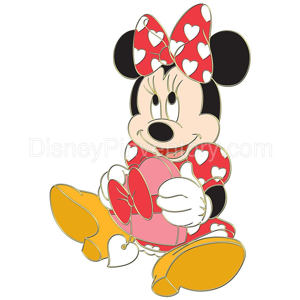 2010 Valentine's Day Minnie Mouse Pin - Pin 8072
