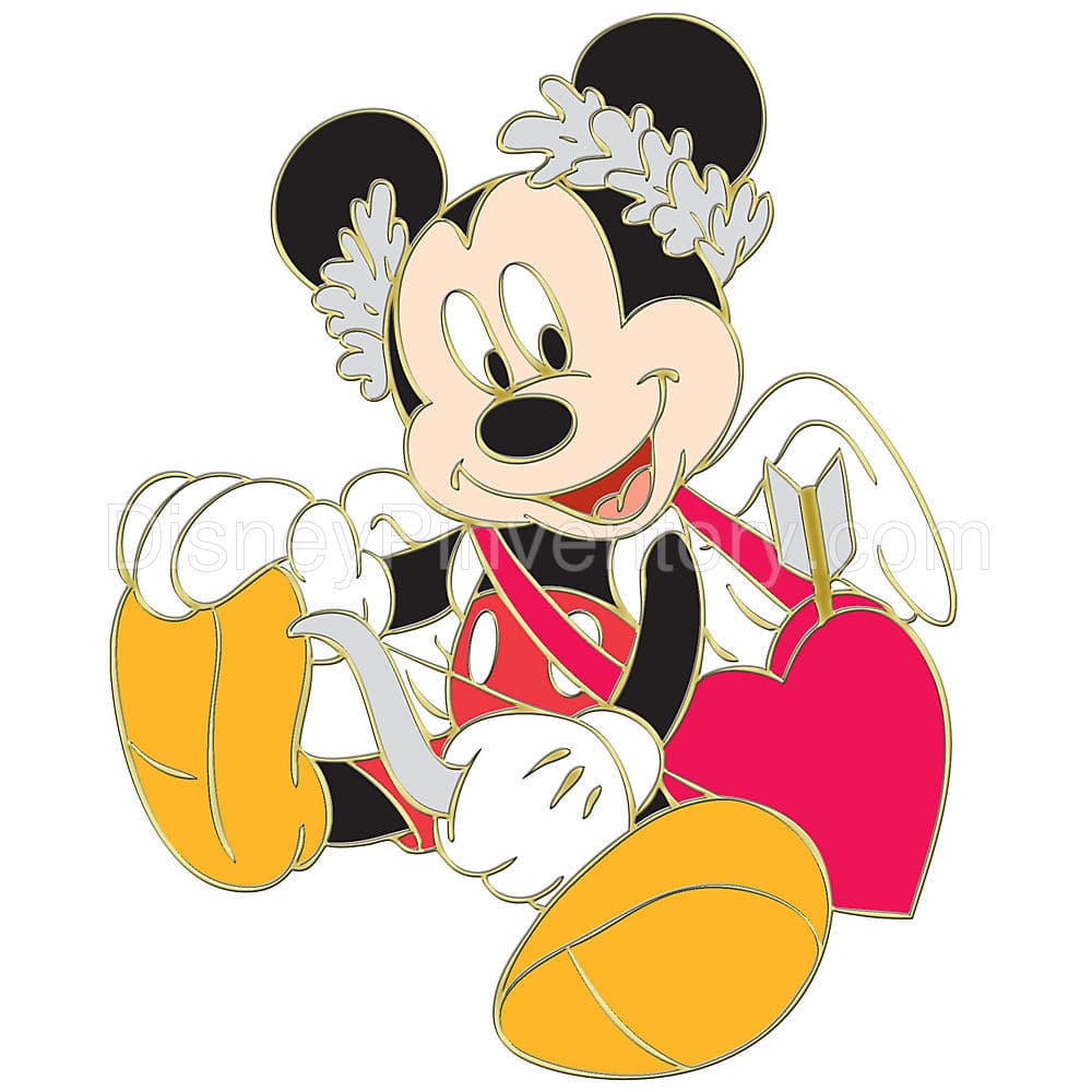 2010 Valentine's Day Mickey Mouse Pin - Pin 8073