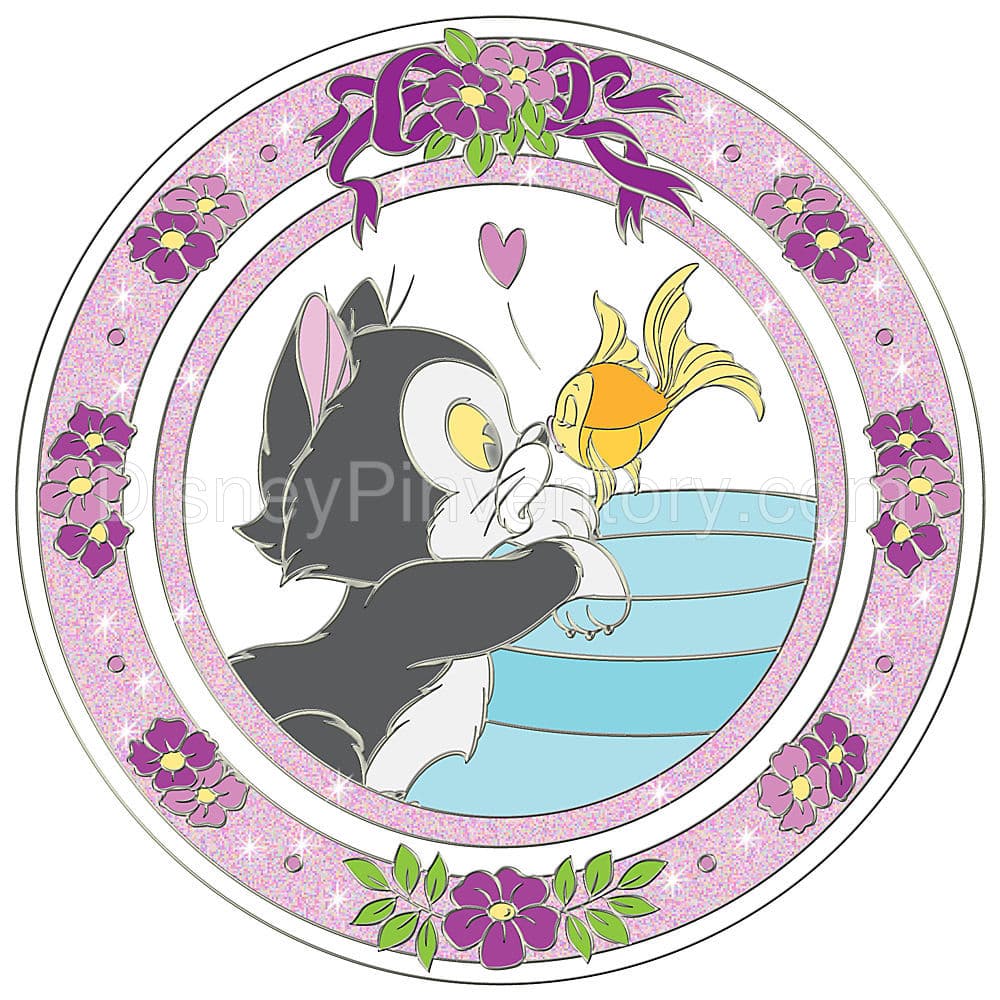 Disney Kiss Figaro and Cleo Pin - Pin 8080