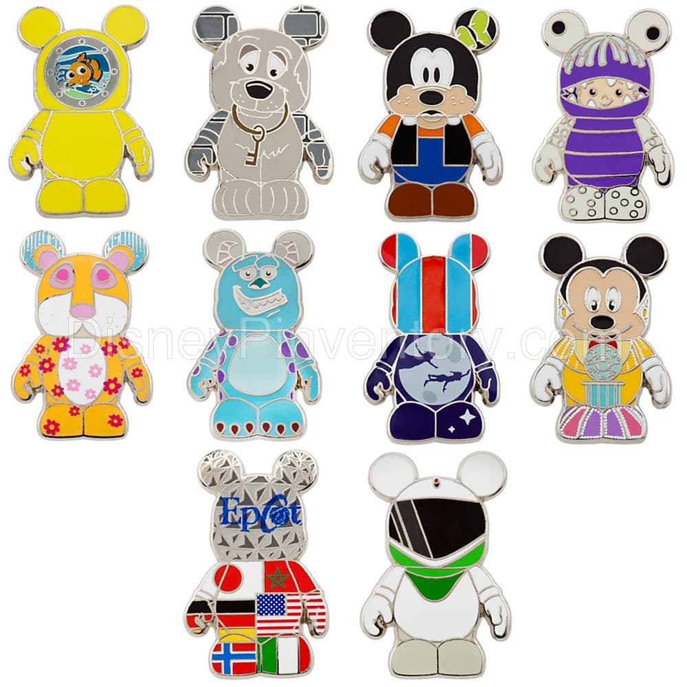 Vinylmation Park 4 Mystery Pin Set -- 2-Pc. - Pin 8166