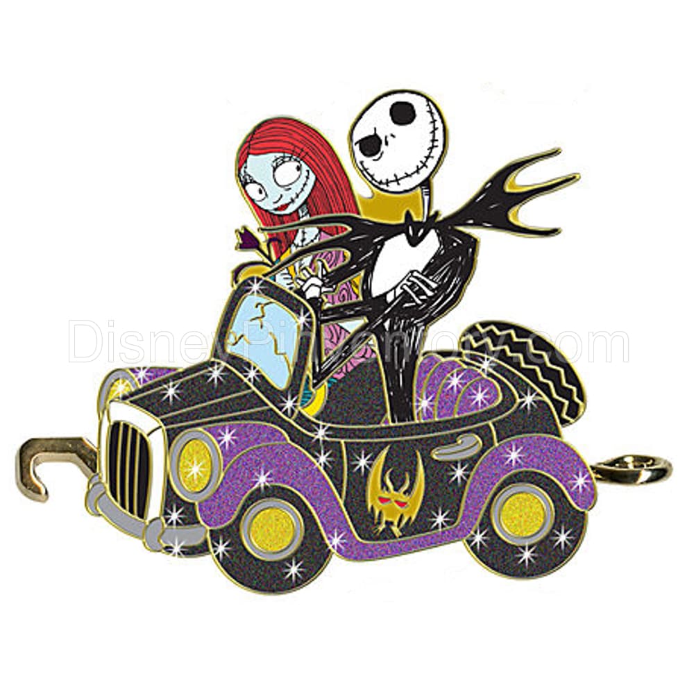 Disney Car Parade Pin Set - Jack and Sally - Pin 8359