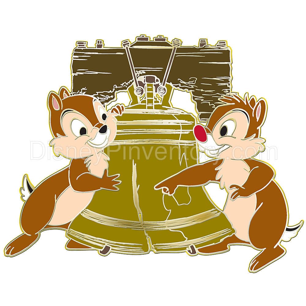 Monument Series Chip an' Dale Pin - Pin 8485