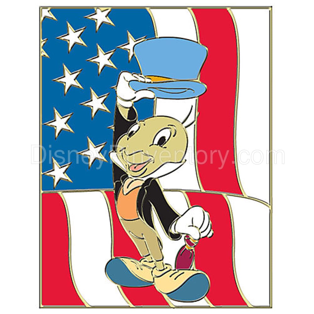 4th of July Pin Set - Jiminy Cricket - Pin 8526