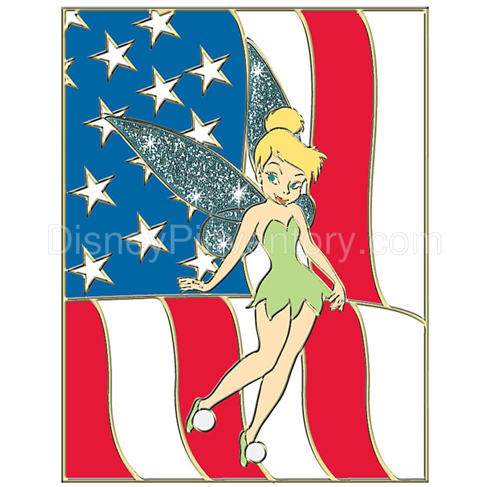 4th of July Pin Set - Tinker Bell - Pin 8528