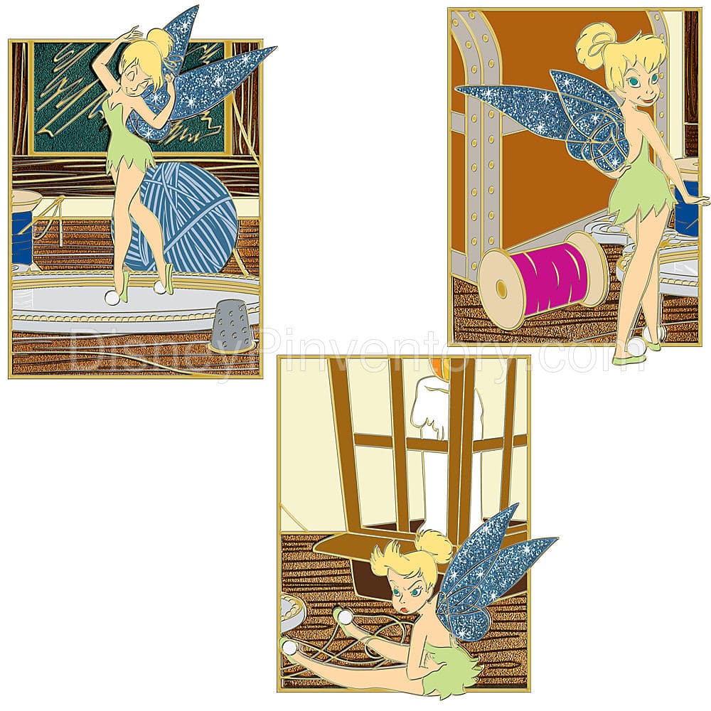Sweet Tinker Bell Pin Set -- 3-Pc. - Pin 8568