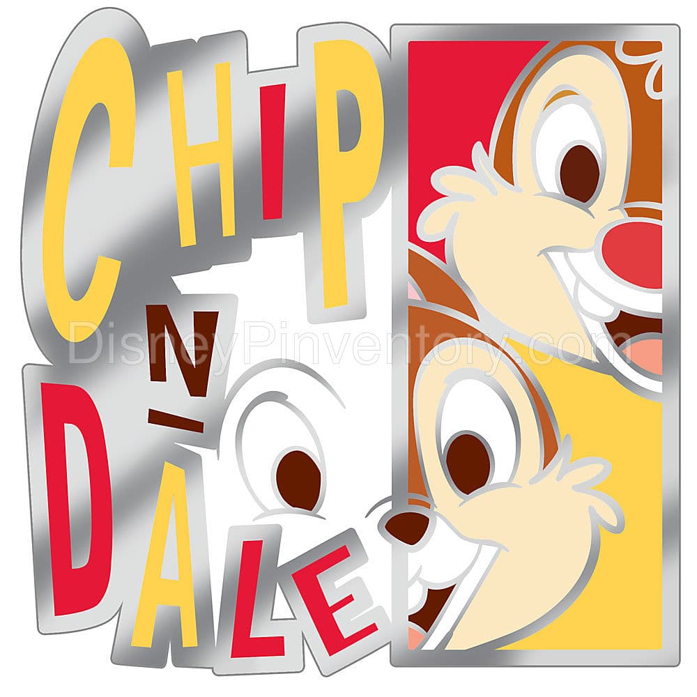 Modern Art Series Chip an' Dale Pin - Pin 8623