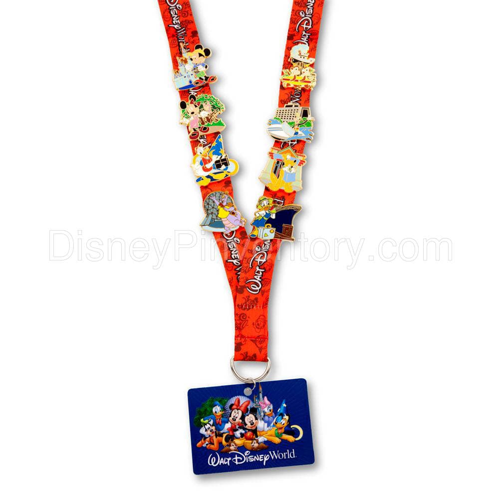 Deluxe Walt Disney World Resort Pin Starter Set -- 10 Pc. - Pin 8627