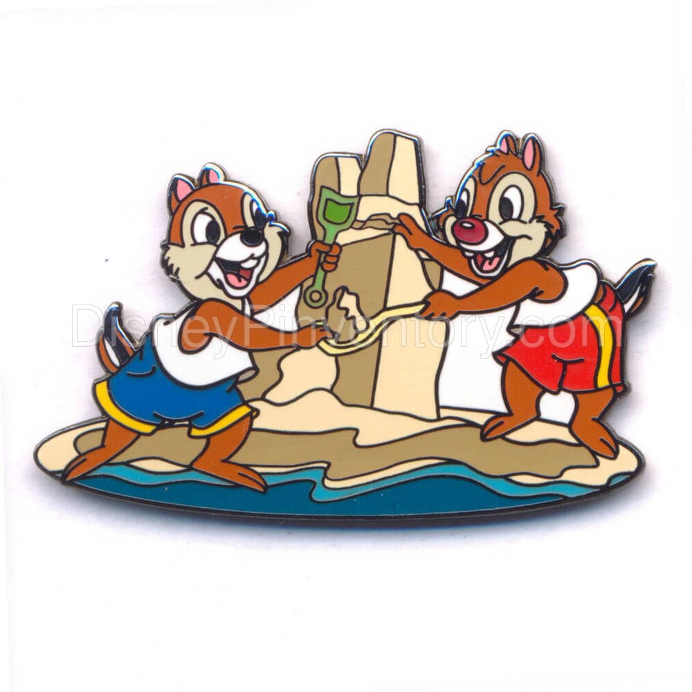 Mickey's Star Spangled Pin Event - Pin Pursuit Map - Chip & Dale Completer Pin - Pin 867