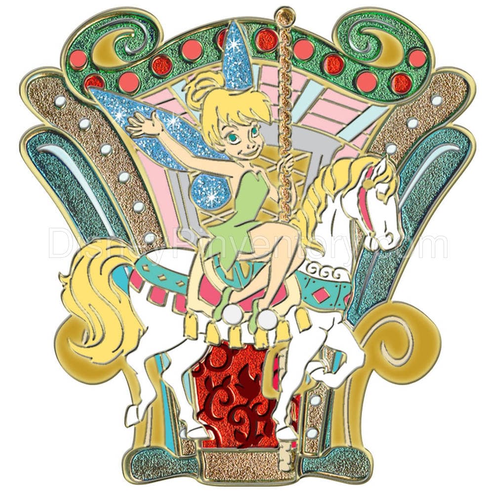 World of Disney Carousel Pin Set - Tinker Bell - Pin 8714