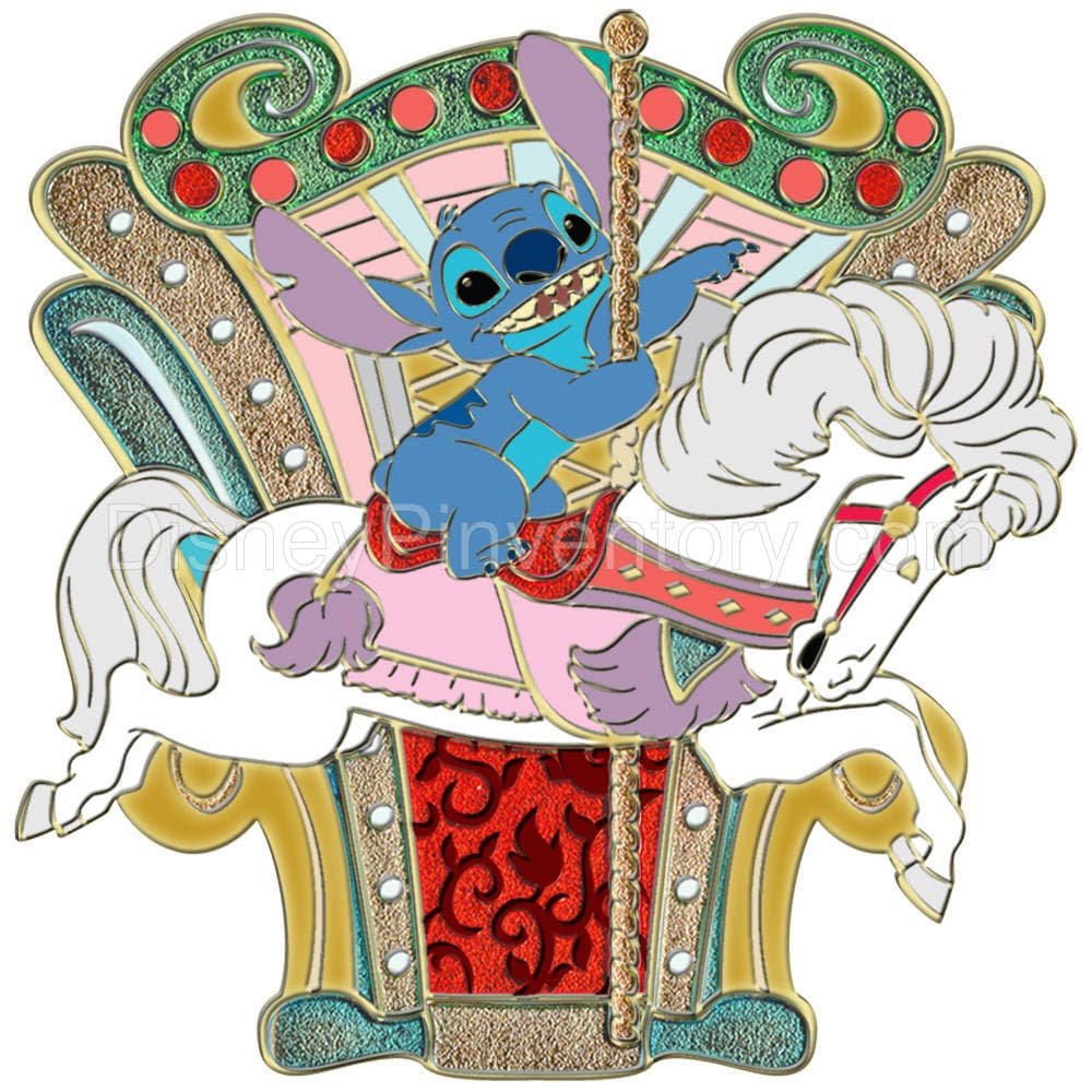 World of Disney Carousel Pin Set - Stitch - Pin 8716