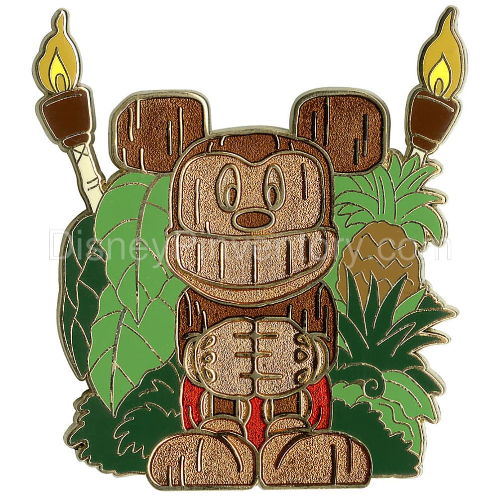 Tiki Pin Set - Mickey Mouse - Pin 8790