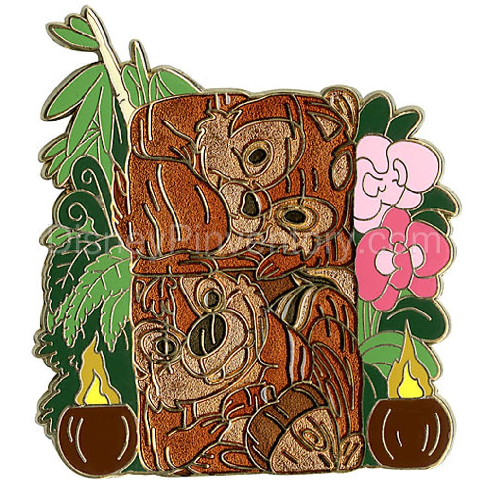 Tiki Pin Set - Chip an' Dale - Pin 8794