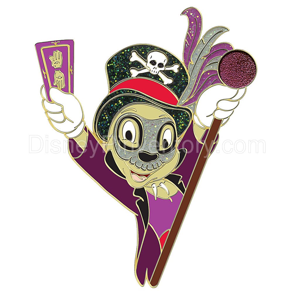 New Orleans Halloween Masquerade Pin Set - Jiminy Cricket as Dr. Facilier - Pin 8951