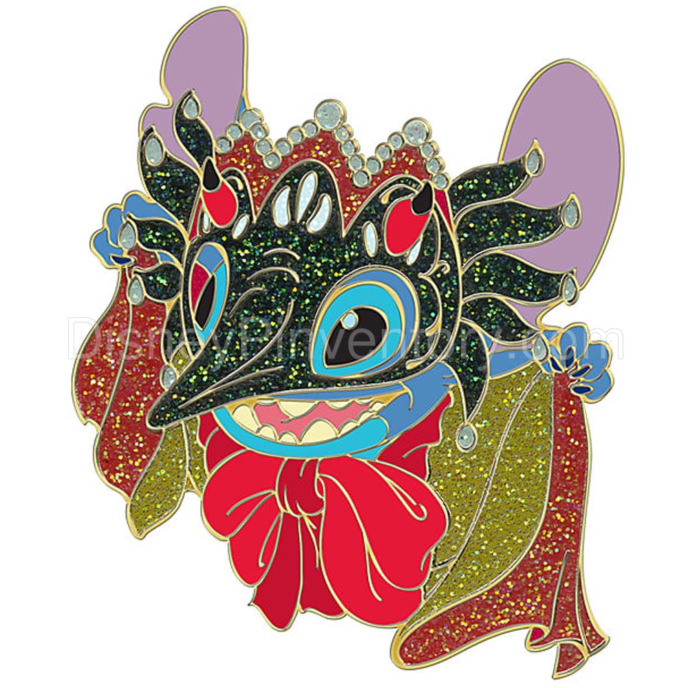 New Orleans Halloween Masquerade Pin Set - Stitch - Pin 8953
