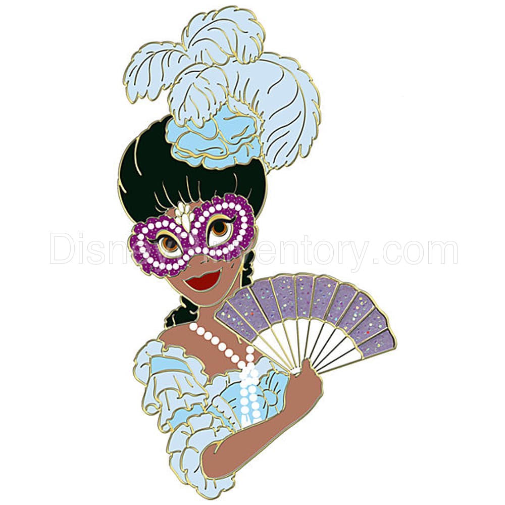 New Orleans Halloween Masquerade Pin Set - Tiana - Pin 8955