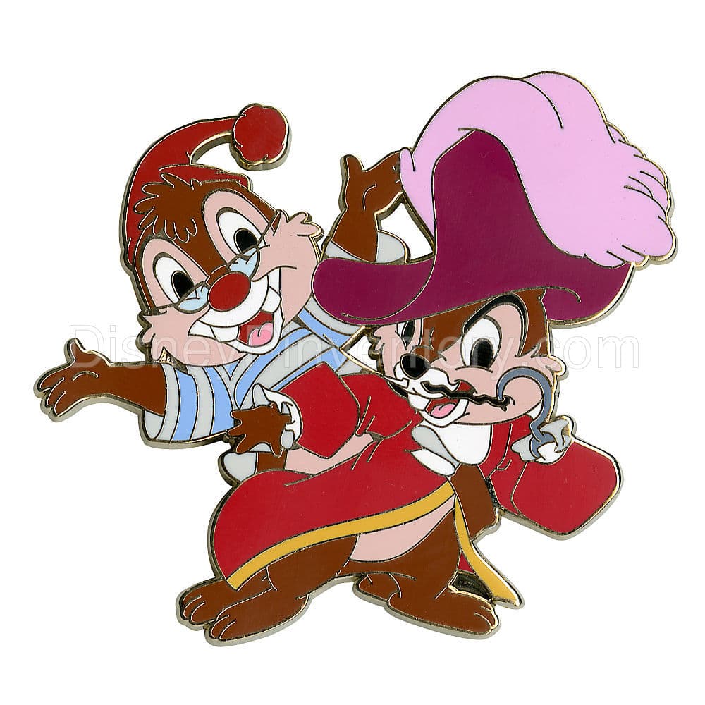 Jumbo Halloween Costume Chip an' Dale Pin - Pin 8962