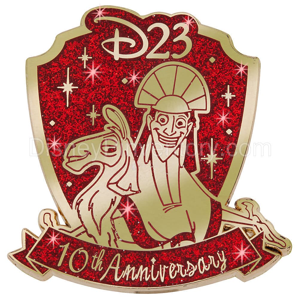 D23 Membership Exclusive 10th Anniversary The Emperor's New Groove Pin - Pin 8980