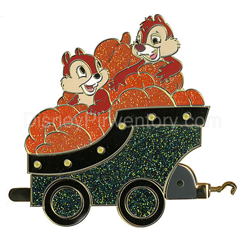 Halloween Train Pin Set - Chip and Dale - Pin 8986