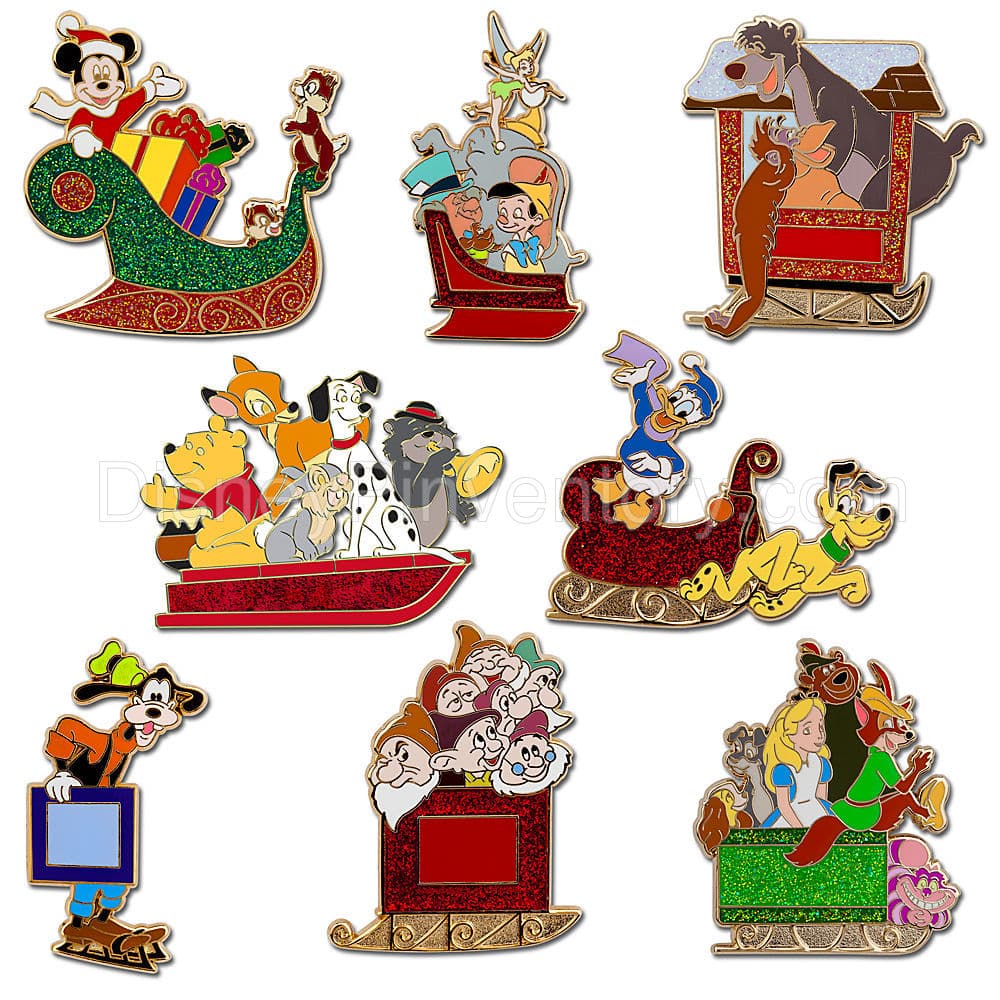 Christmas 2010 Mystery Pin Set -- 4-Pc. - Pin 9006