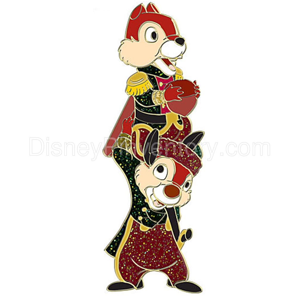 Nutcracker Mickey Mouse and Friends Pin Set - Chip an' Dale Pin - Pin 9134