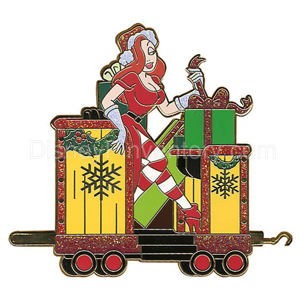 Christmas Train Pin Set - Jessica Rabbit Pin - Pin 9145