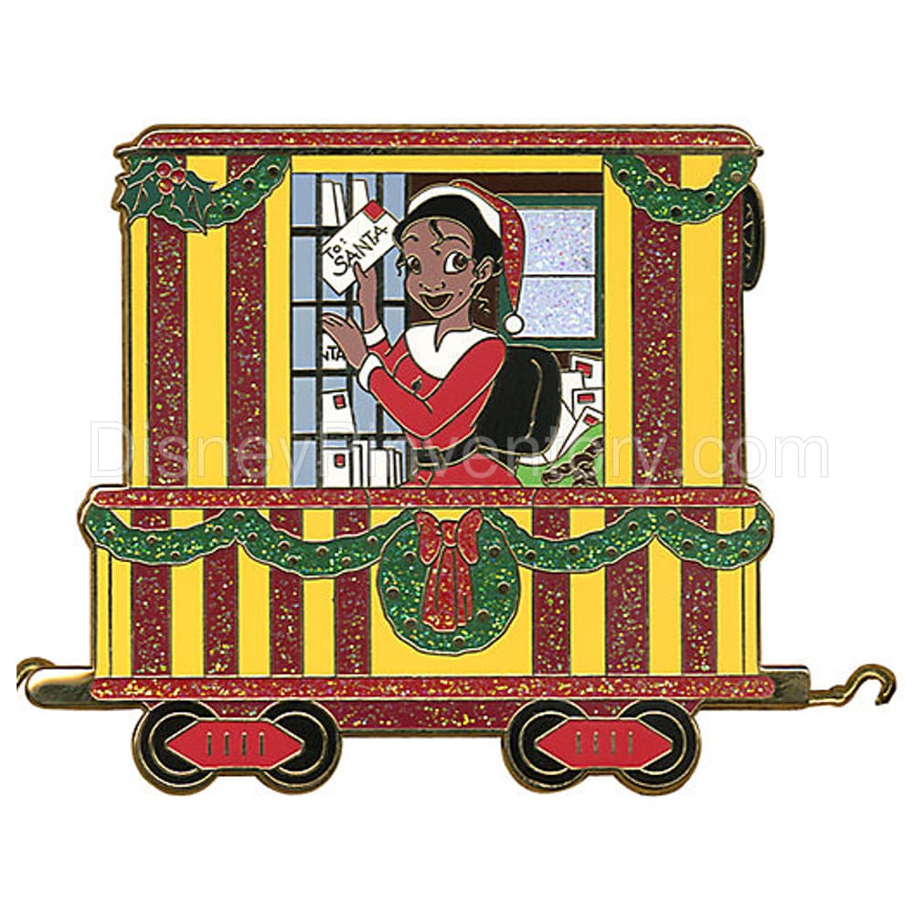 Christmas Train Pin Set - Princess Tiana Pin - Pin 9147