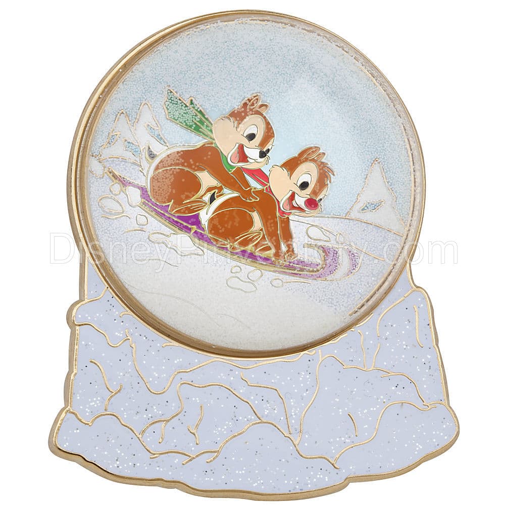 Snowglobe Chip 'n Dale Pin - Pin 9233