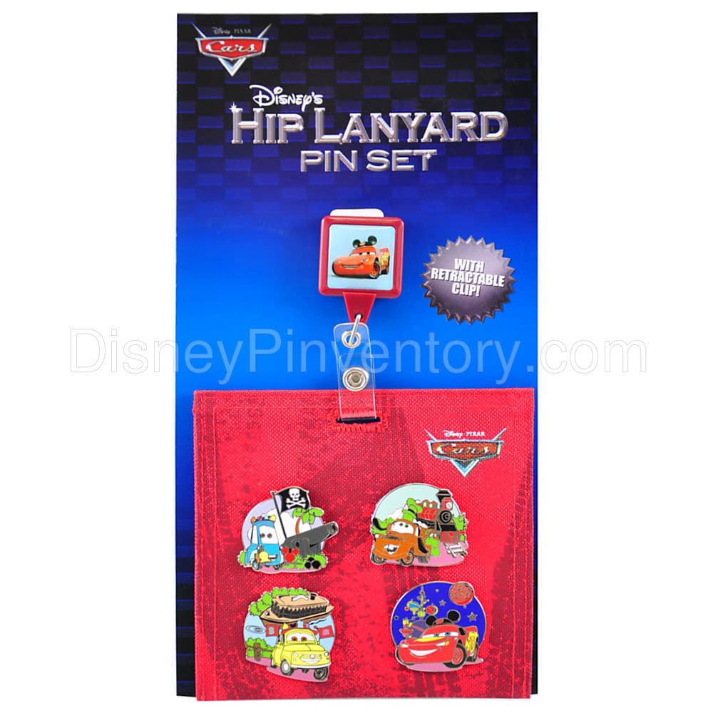 2011 Disney Parks Cars Hip Lanyard Pin Set - Pin 9356