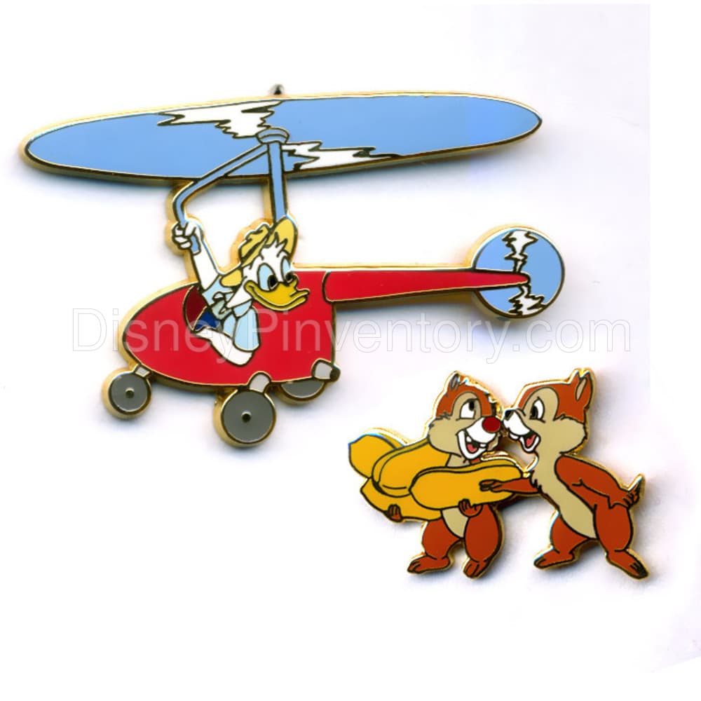 The Search For Imagination Pin Event - Donald and Chip & Dale Pin Set - Pin 940