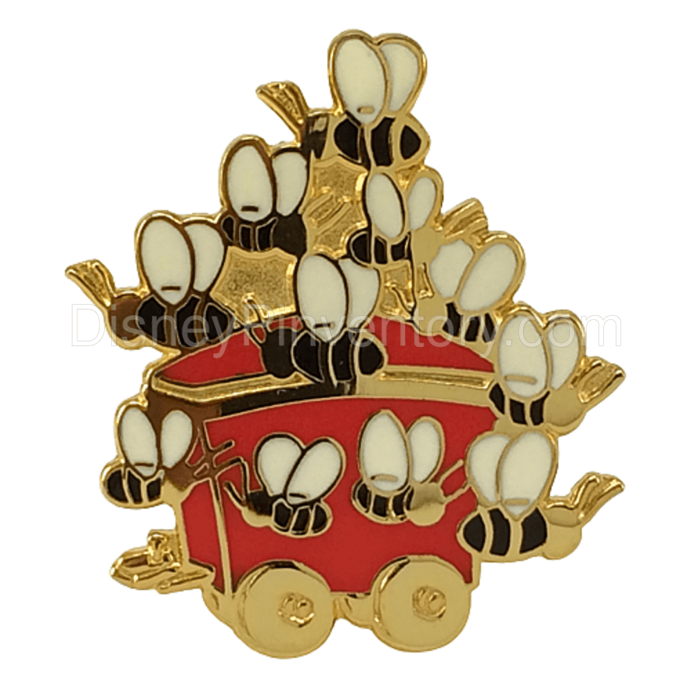 Cast Lanyard Series - Pooh's Golden Train (Bees) - Pin 942