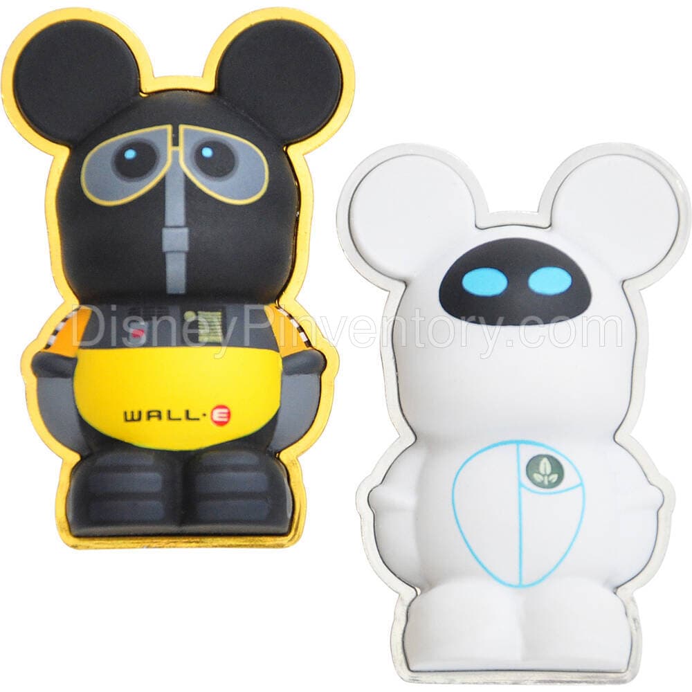 WALL-E and EVE Vinylmation 3D Pin Set - Pin 9449