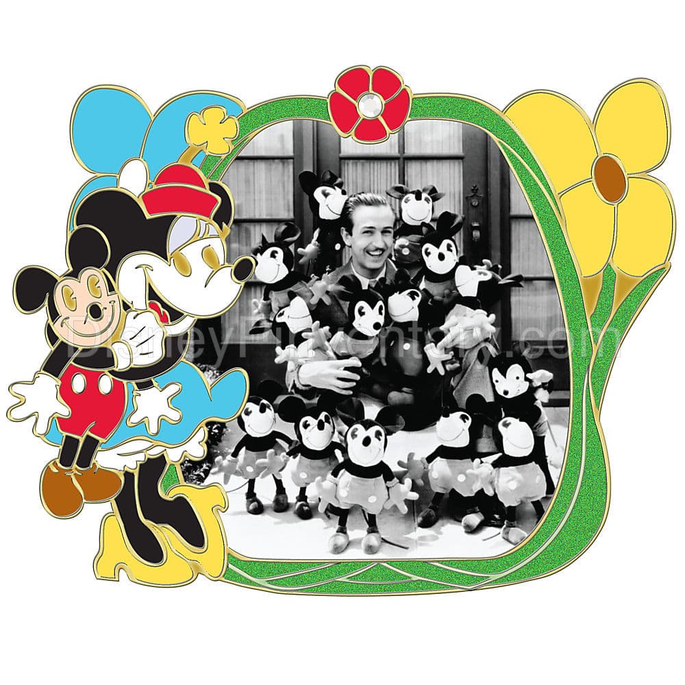 110th Legacy Collection Walt Disney and Minnie Mouse Pin - Pin 9473