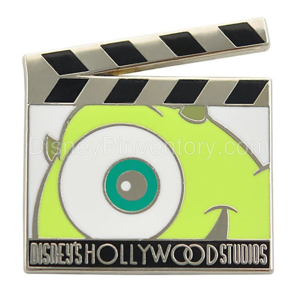 Disney's Hollywood Studios Clapboard Mystery Pin Set - Mike Wazowski Pin - Pin 9682