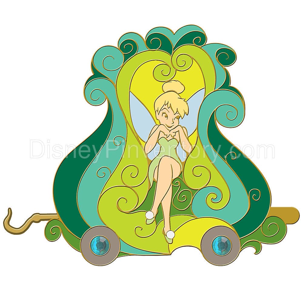 D23 Train Pin Set - Tinker Bell Train Car Pin - Pin 9715