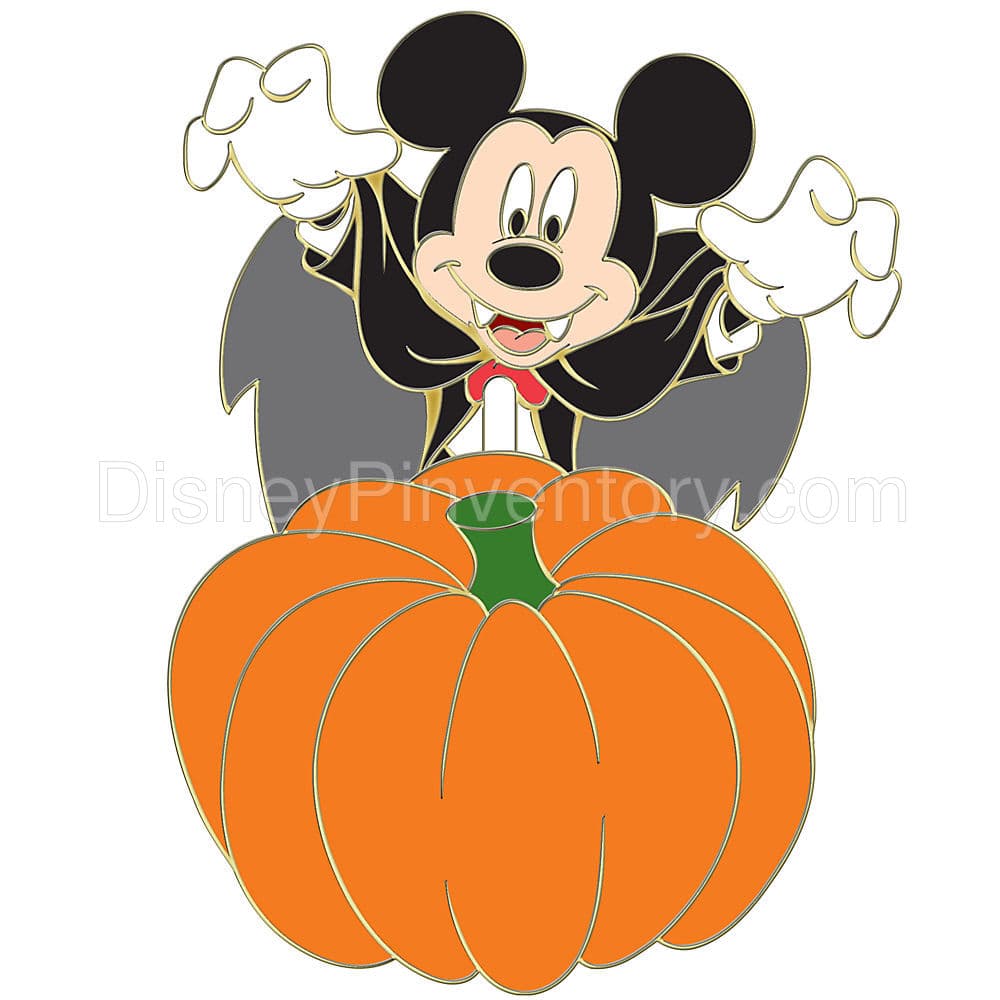 Halloween Vampire Mickey Mouse Pin - Pin 9855