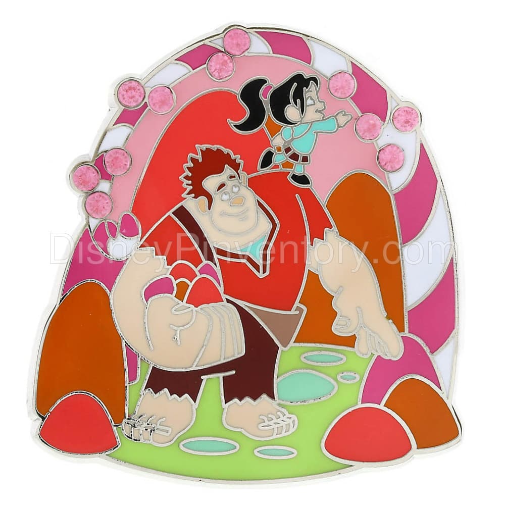 Wreck-It Ralph with Vanellope - Pin 11324