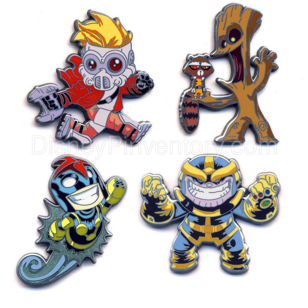 SDCC 2015: Marvel Guardians of the Galaxy Pin Set - Pin 11812