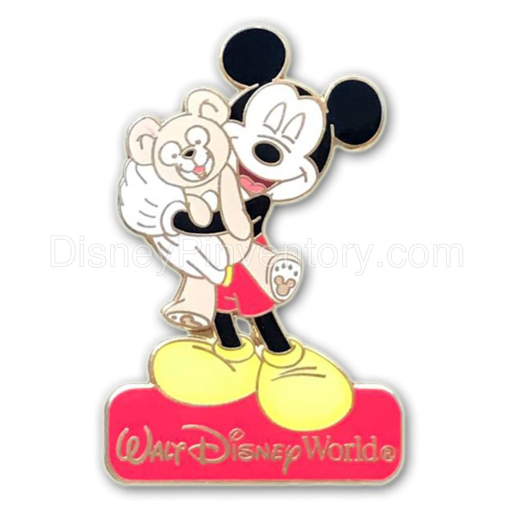 Mickey Hugging Duffy - Pin 1200