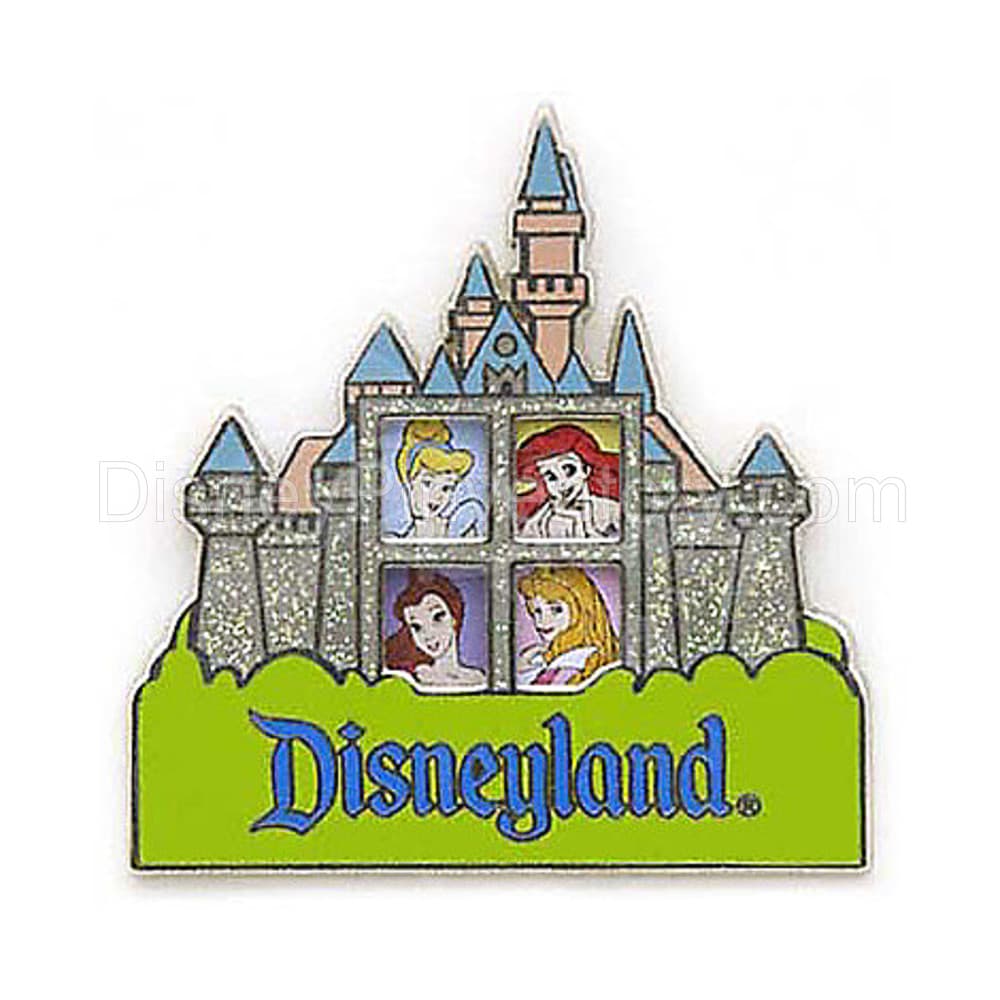 Disneyland Sleeping Beauty Castle Princesses Pin - Pin 1218