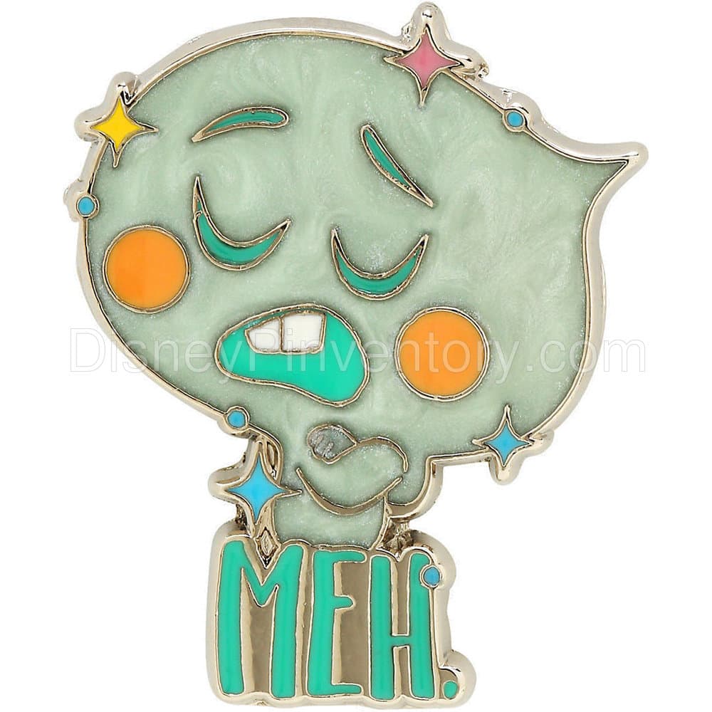 Loungefly Disney Pixar Soul 22 Meh Marbled Enamel Pin - BoxLunch Exclusive - Pin 12635
