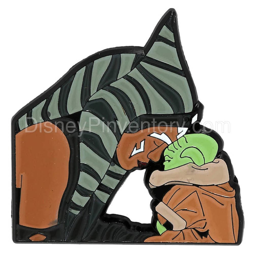 Star Wars The Mandalorian Ahsoka & Grogu Enamel Pin - Pin 12944