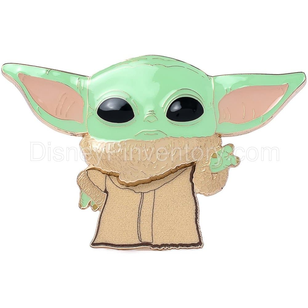 2020 Fall Virtual Con Funko Pop! Pin Star Wars The Mandalorian "The Child" - Pin 15560